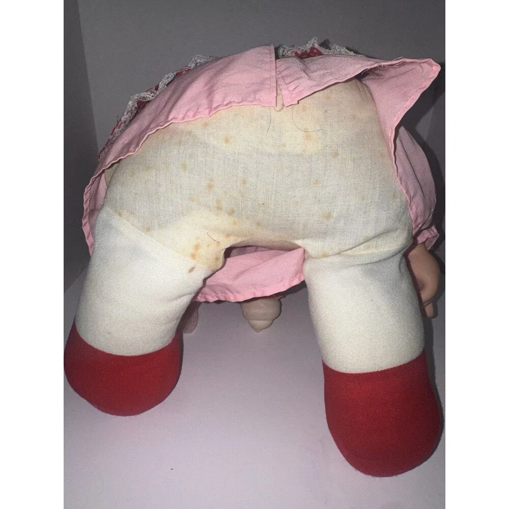 Ice Cream Girl Doll W Yarn Hair RARE Vintage 1980s J Shin Co 24